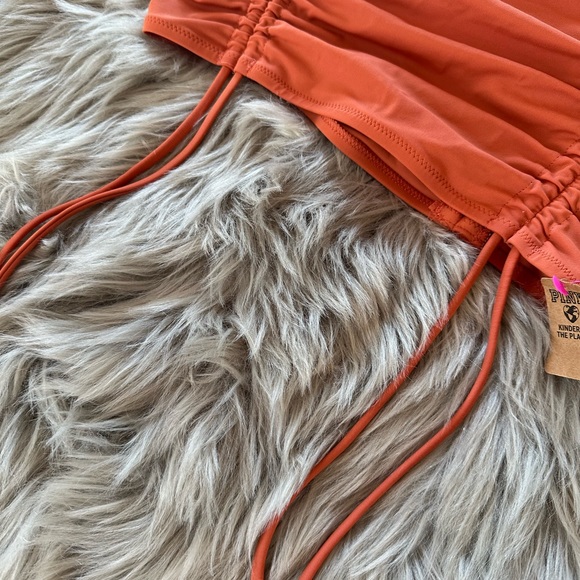 Burnt Orange Adjustable Swimsuit Top - Picture 6 of 9